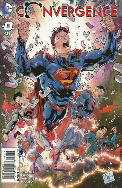 Cover for Convergence (DC, 2015 series) #0 [Patrick Zircher Cover]