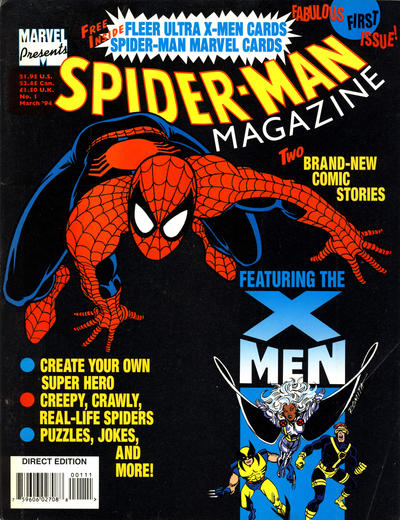 Cover for Spider-Man Magazine (Marvel, 1994 series) #1