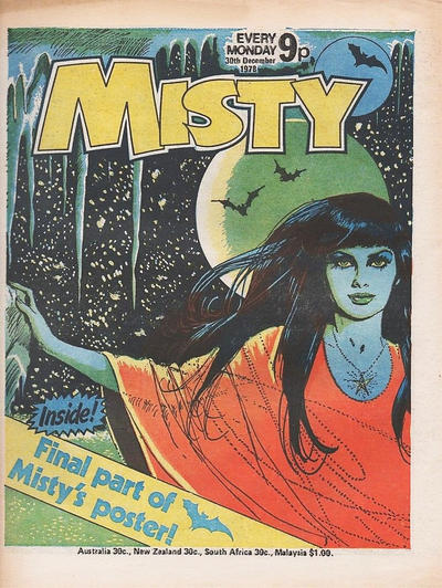 Cover for Misty (IPC, 1978 series) #30th December 1978 [48]