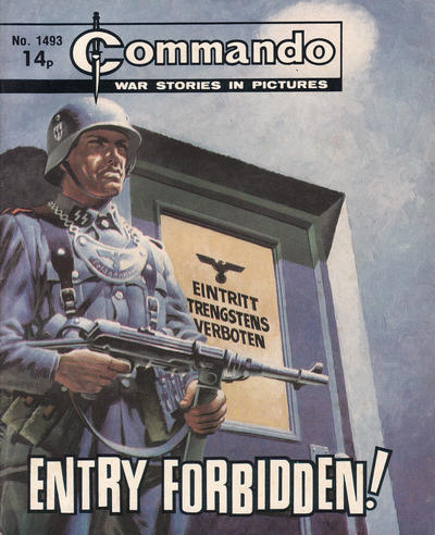 Cover for Commando (D.C. Thomson, 1961 series) #1493