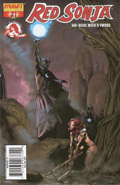 Cover for Red Sonja (Dynamite Entertainment, 2005 series) #21 [Homs Cover]