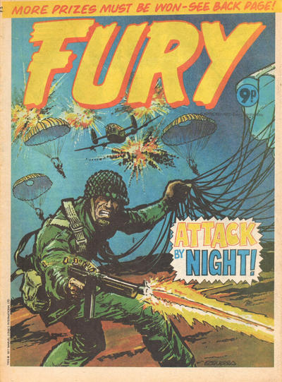 Cover for Fury (Marvel UK, 1977 series) #5