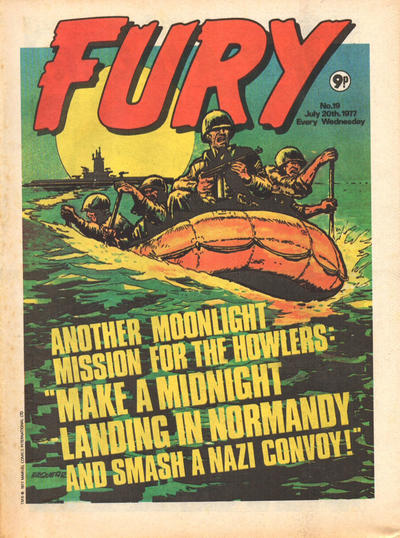 Cover for Fury (Marvel UK, 1977 series) #19