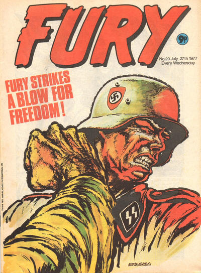 Cover for Fury (Marvel UK, 1977 series) #20