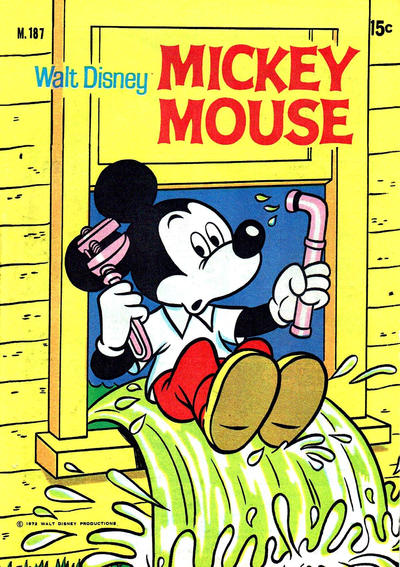 Cover for Walt Disney's Mickey Mouse (W. G. Publications; Wogan Publications, 1956 series) #187