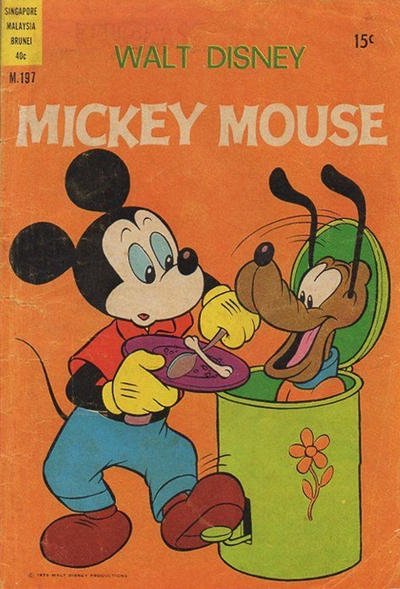 Cover for Walt Disney's Mickey Mouse (W. G. Publications; Wogan Publications, 1956 series) #197