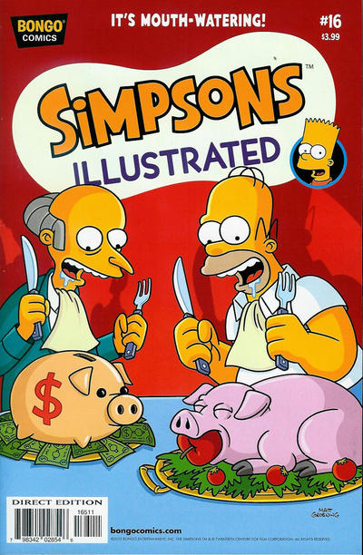 Cover for Simpsons Illustrated (Bongo, 2012 series) #16