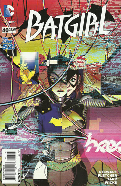 Cover for Batgirl (DC, 2011 series) #40 [Direct Sales]