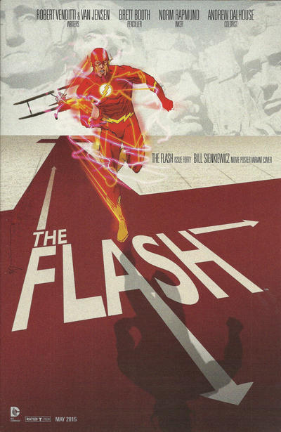 Cover for The Flash (DC, 2011 series) #40 [Movie Poster Cover]