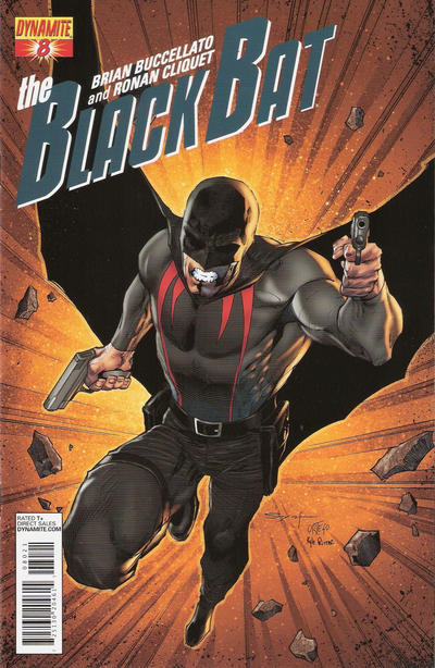 Cover for The Black Bat (Dynamite Entertainment, 2013 series) #8 [Retailer Incentive Cover - Ardian Syaf and Guillermo Ortego]