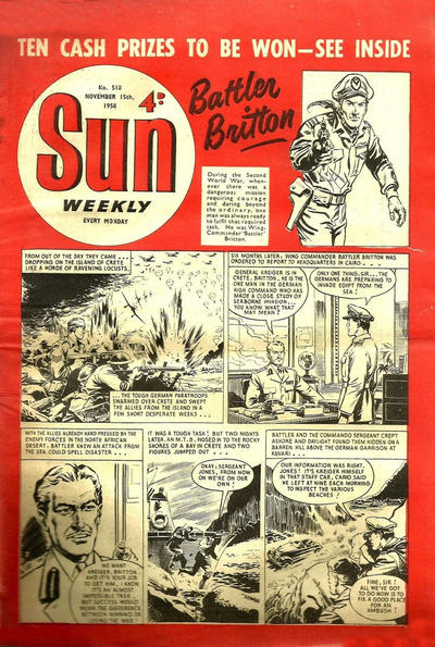 Cover for Sun (Amalgamated Press, 1952 series) #510