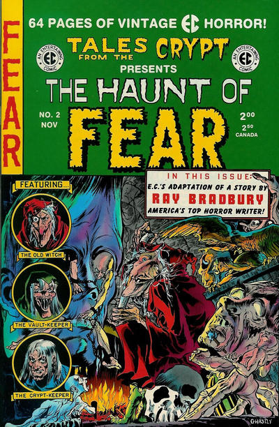 Cover for Haunt of Fear (Russ Cochran, 1991 series) #2 [non-barcode variant]