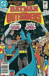 Cover for Batman and the Outsiders (DC, 1983 series) #1 [Newsstand]