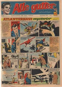 Cover Thumbnail for Alle Gutters Serieblad (Halvorsen & Larsen, 1952 series) #1/1952