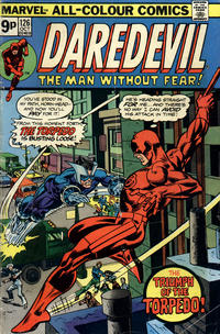 Cover Thumbnail for Daredevil (Marvel, 1964 series) #126 [British]