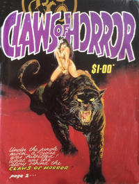 Cover Thumbnail for Claws of Horror (Gredown, 1980 ? series) 