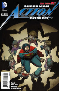 Cover Thumbnail for Action Comics (DC, 2011 series) #39 [Direct Sales]