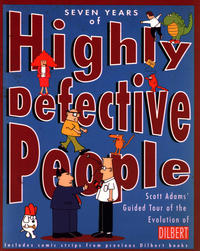 Cover Thumbnail for Dilbert (Andrews McMeel, 1992 series) #10 - Seven Years of Highly Defective People [purple border]