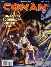 Cover Thumbnail for Conan album (Bladkompaniet / Schibsted, 1992 series) #54 - Conan og edderkoppguden!