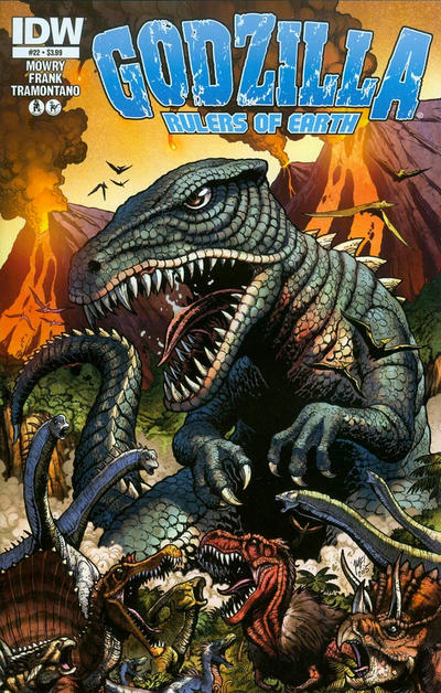 Cover for Godzilla: Rulers of Earth (IDW, 2013 series) #22
