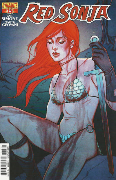 Cover for Red Sonja (Dynamite Entertainment, 2013 series) #15 [Main Cover]