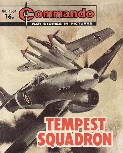 Cover for Commando (D.C. Thomson, 1961 series) #1554