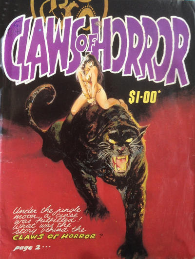 Cover for Claws of Horror (Gredown, 1980 ? series) 