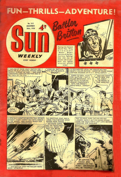 Cover for Sun (Amalgamated Press, 1952 series) #515
