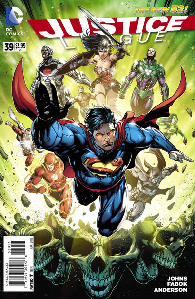 Cover for Justice League (DC, 2011 series) #39 [Direct Sales]