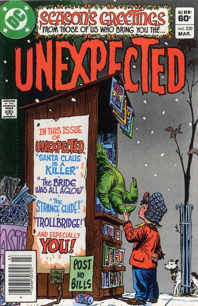 Cover for The Unexpected (DC, 1968 series) #220 [Newsstand]