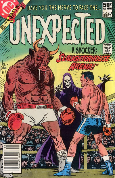 Cover for The Unexpected (DC, 1968 series) #214 [Newsstand]