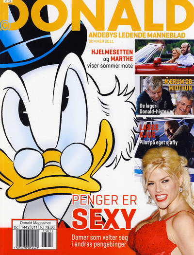 Cover for Donald - Andebys ledende manneblad (Hjemmet / Egmont, 2010 series) #2011