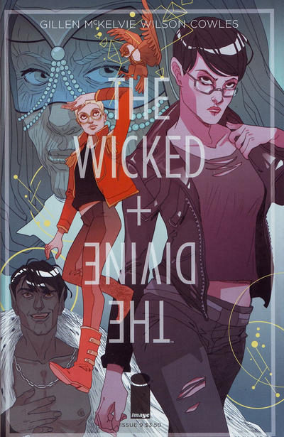 Cover for The Wicked + The Divine (Image, 2014 series) #9 [Cover B - Marguerite Sauvage]