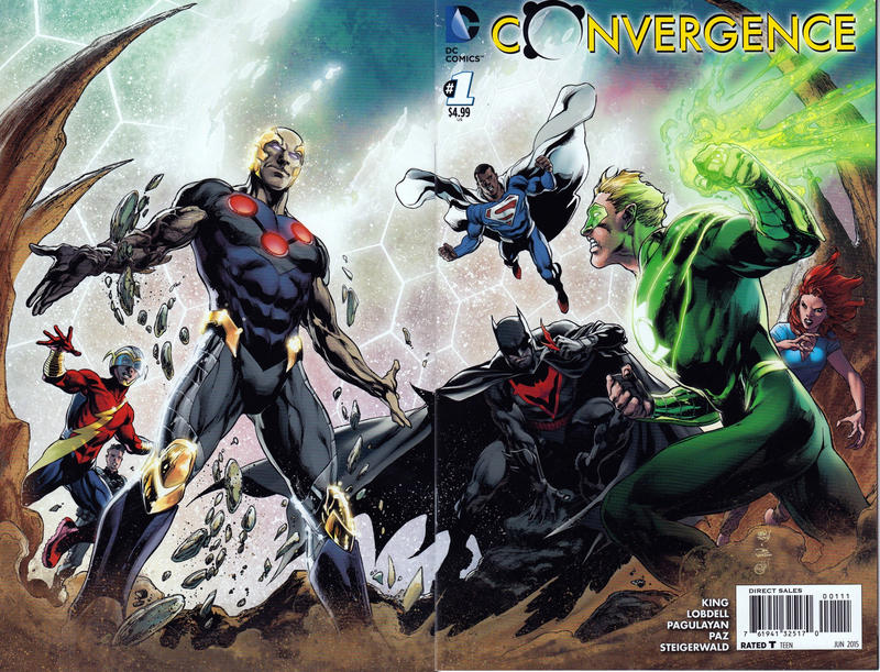 Cover for Convergence (DC, 2015 series) #1