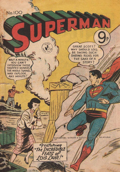 Cover for Superman (K. G. Murray, 1947 series) #100