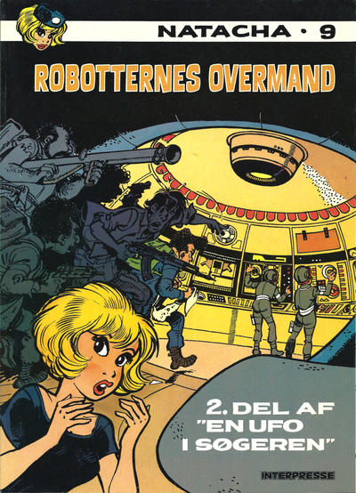 Cover for Natacha (Interpresse, 1976 series) #9 - Robotternas overmand