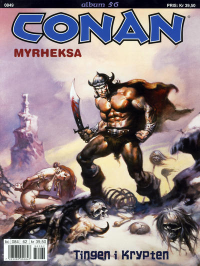 Cover for Conan album (Bladkompaniet / Schibsted, 1992 series) #56 - Myrheksa