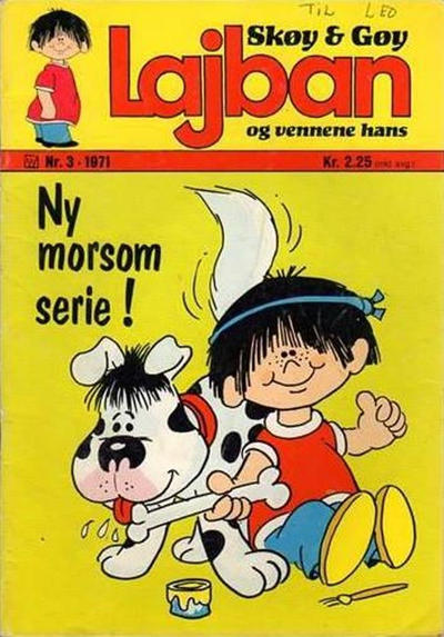 Cover for Lajban (Illustrerte Klassikere / Williams Forlag, 1971 series) #3/1971