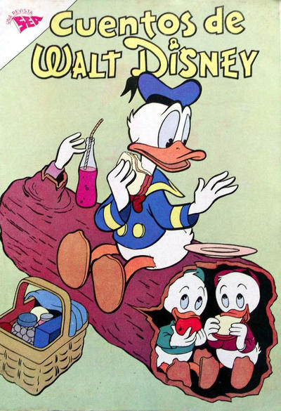 Cover for Cuentos de Walt Disney (Editorial Novaro, 1949 series) #298