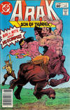 Cover for Arak / Son of Thunder (DC, 1981 series) #10 [Newsstand]