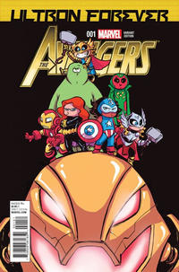 Cover Thumbnail for Avengers: Ultron Forever (Marvel, 2015 series) #1 [Skottie Young Marvel Babies variant]