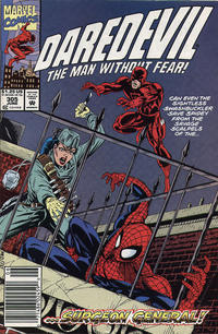 Cover Thumbnail for Daredevil (Marvel, 1964 series) #305 [Newsstand]