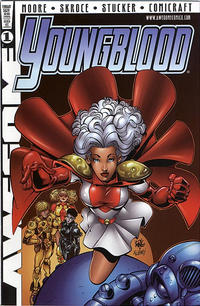 Cover Thumbnail for Youngblood (Awesome, 1998 series) #1 [Mike Wieringo Cover]