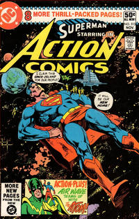Cover for Action Comics (DC, 1938 series) #513 [Direct]