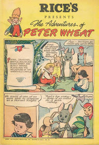 Cover Thumbnail for The Adventures of Peter Wheat (Peter Wheat Bread and Bakers Associates, 1948 series) #18 [Rice's]