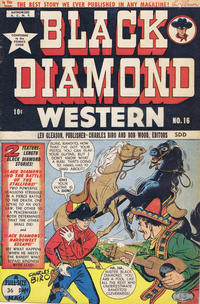 Cover Thumbnail for Black Diamond Western (Superior, 1949 series) #16