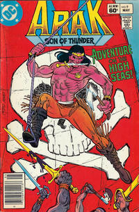 Cover Thumbnail for Arak / Son of Thunder (DC, 1981 series) #9 [Newsstand]