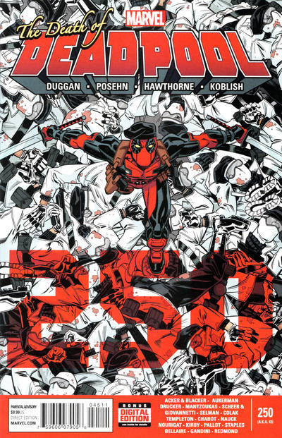 Cover for Deadpool (Marvel, 2013 series) #45 (250)