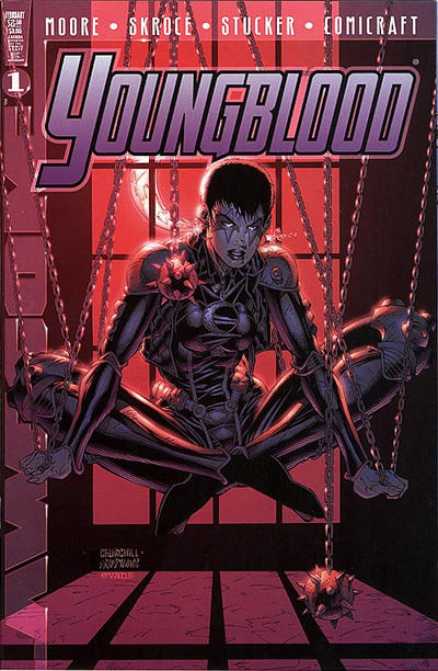 Cover for Youngblood (Awesome, 1998 series) #1 [Ian Churchill Cover]