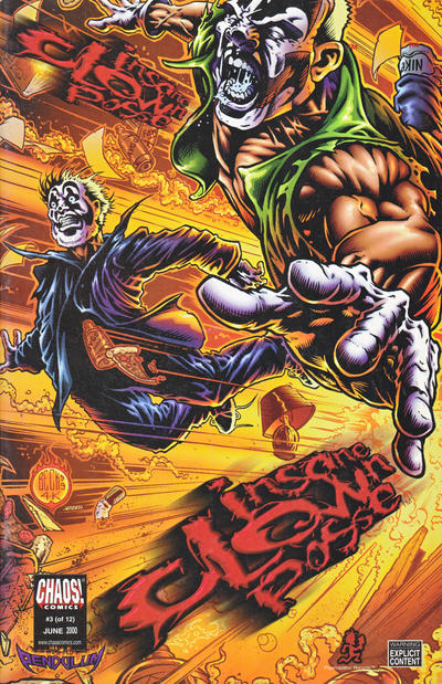 Cover for Insane Clown Posse: The Pendulum (Chaos! Comics, 2000 series) #3